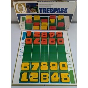 Trespass Board Game Parker Brothers Vintage Quick Match Strategy Game 1970s